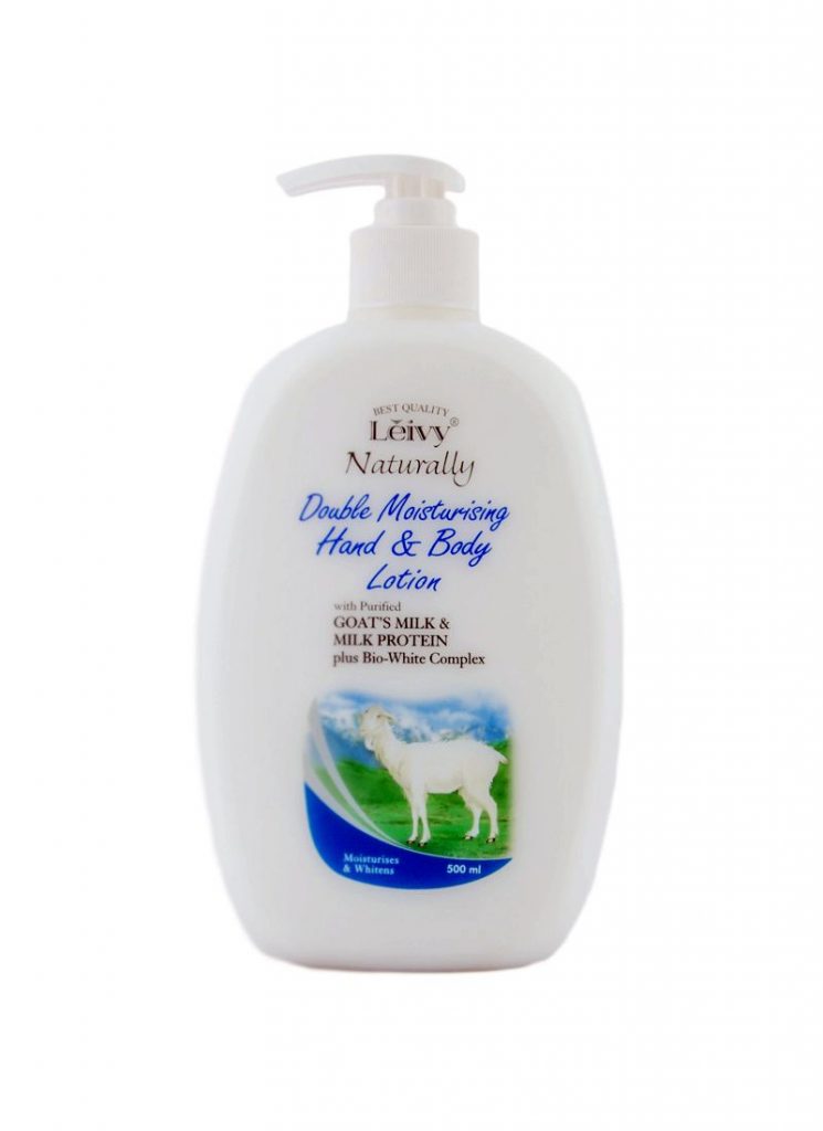 Leivy Double Mouisturising Hand and Body Lotion Goat’s Milk
