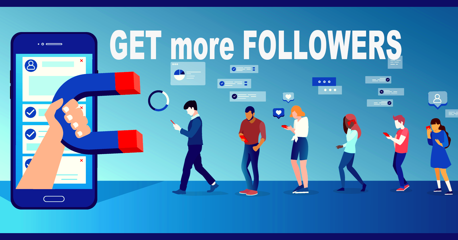 Learn how to get more followers on social media platforms.