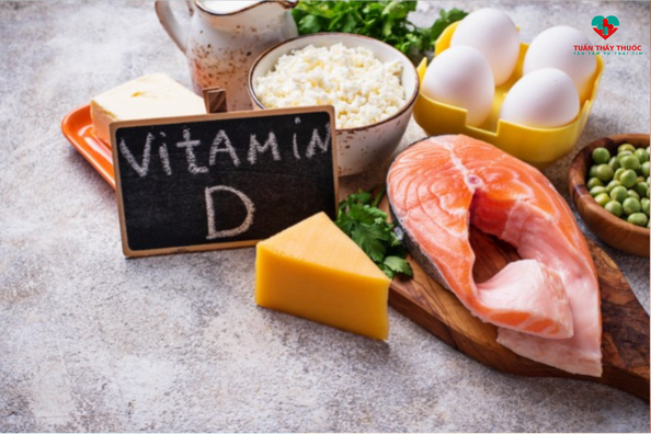 Bổ sugn vitamin D cho trẻ thiếu canxi