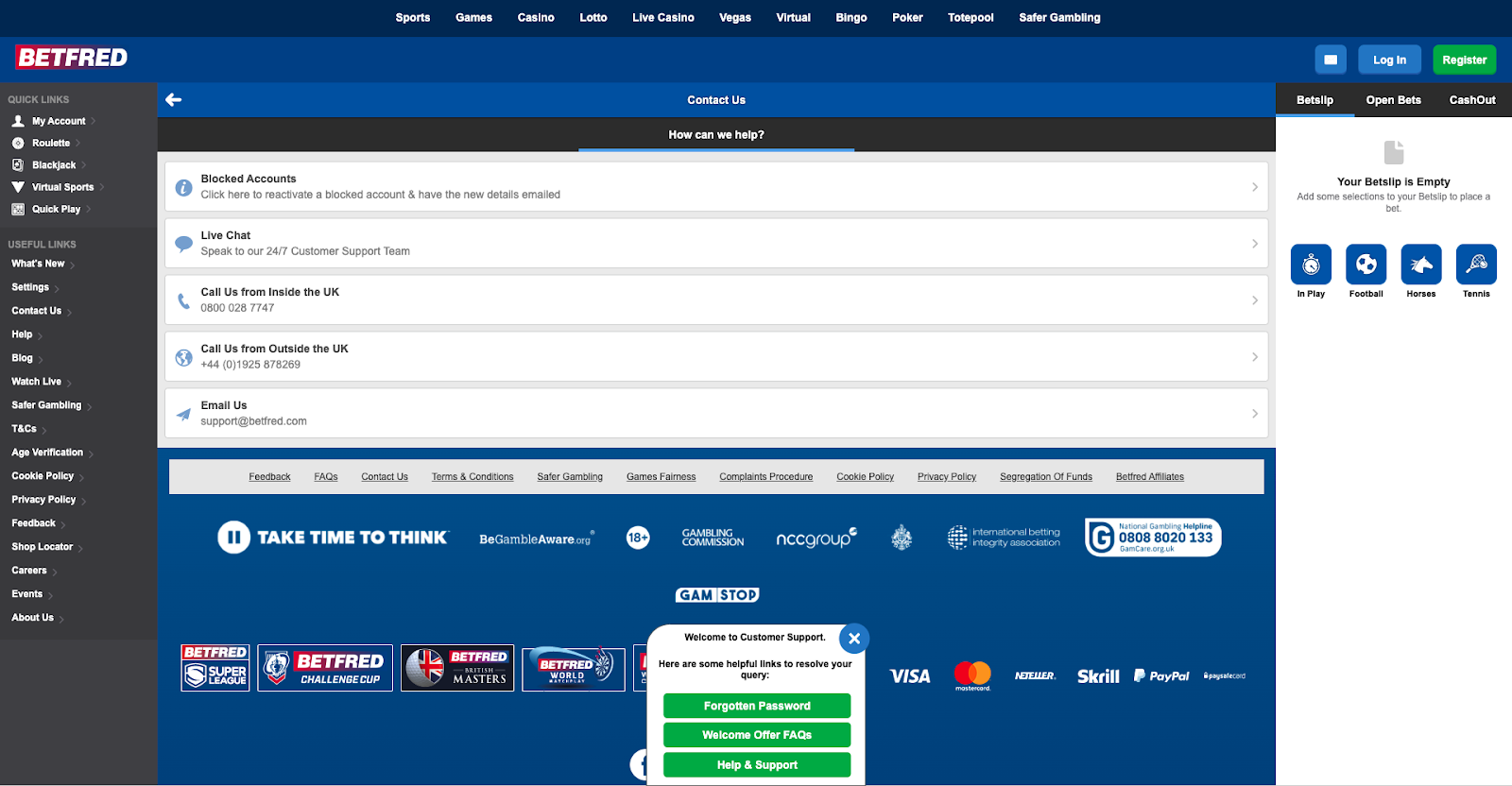 betfred casino review