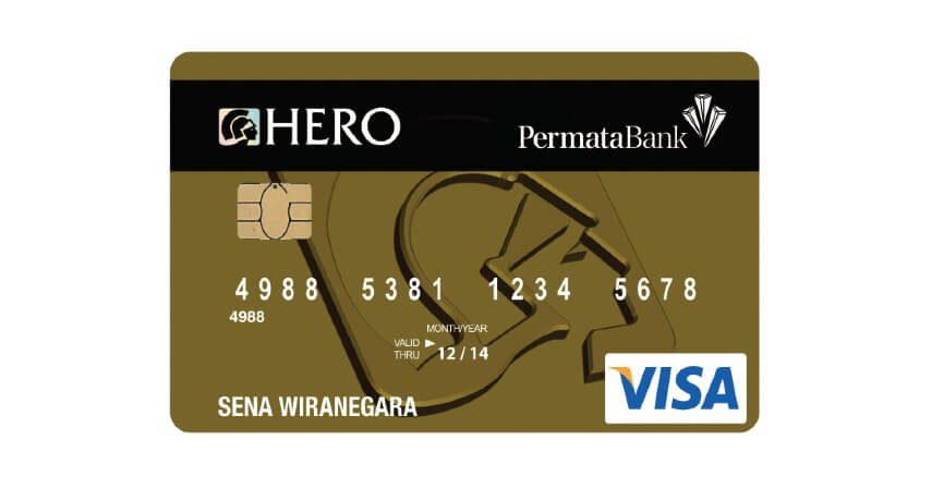 Permata Hero Gold - 5 Kartu Kredit untuk Usia 17 Tahun