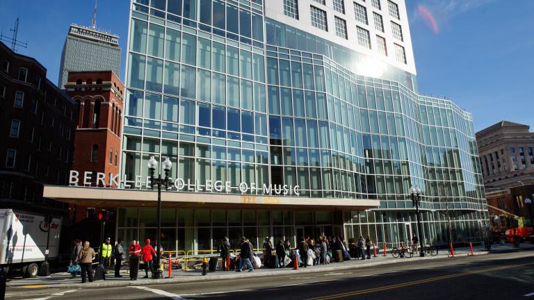 Berklee College of Music is one of the best music business schools in the US.