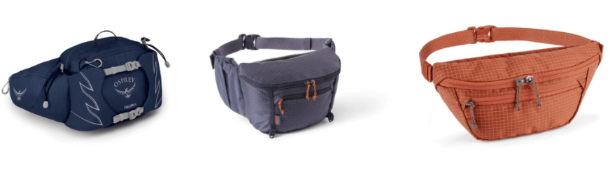 Hiking Waist Packs (Fanny Packs) Useful Budget Gifts for Hikers