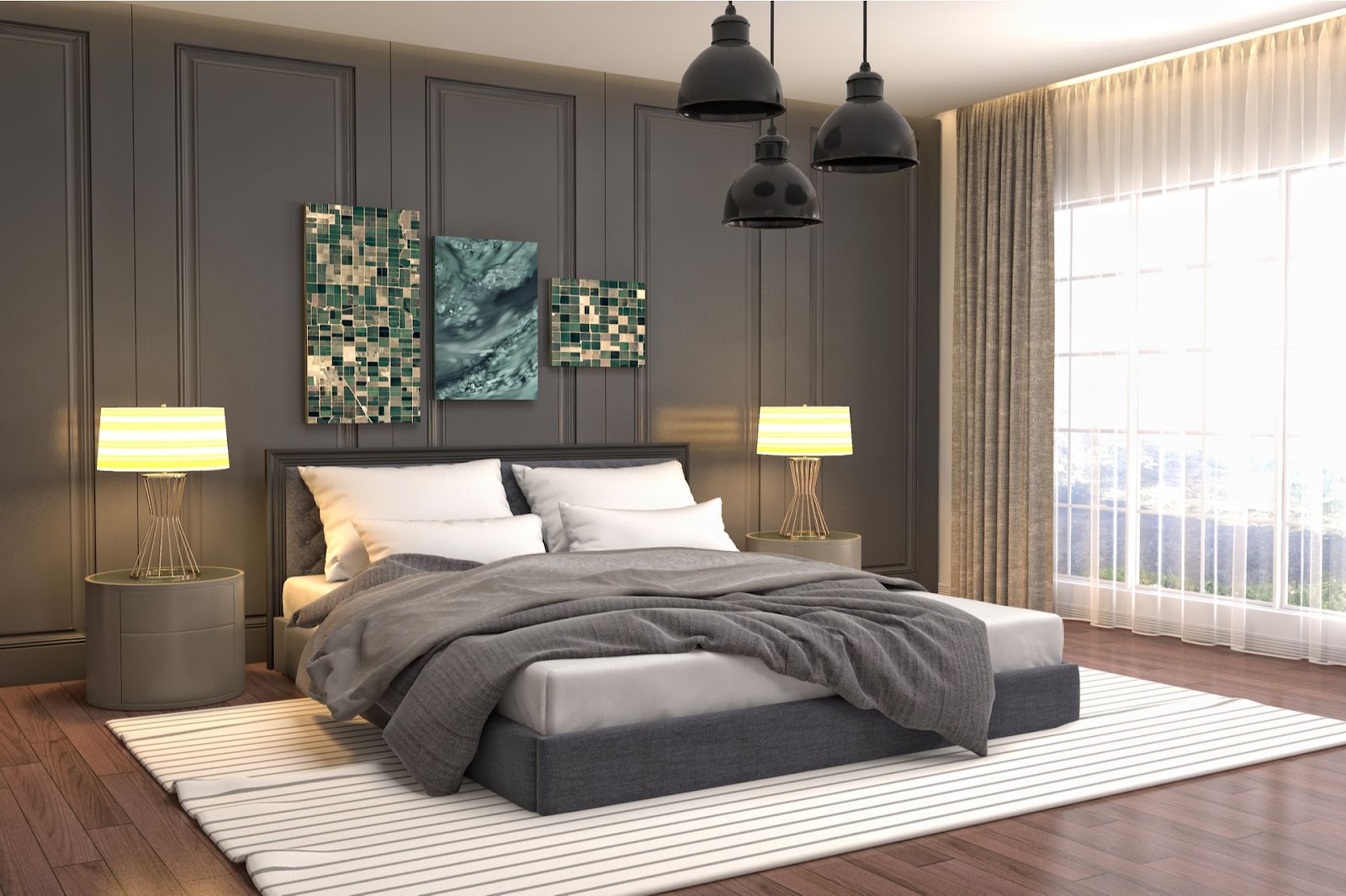 Decor pentru peretele dormitorului: ce decorațiuni poți pune pe un perete?  Sfaturi și idei pentru un design original! - BLOG | Pepanza.ro