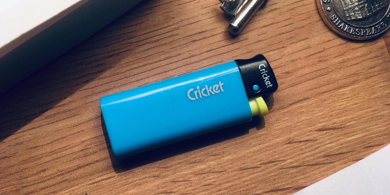 Echo-blue-lighter-on-table-top Echo-blue-lighter-on-table-top