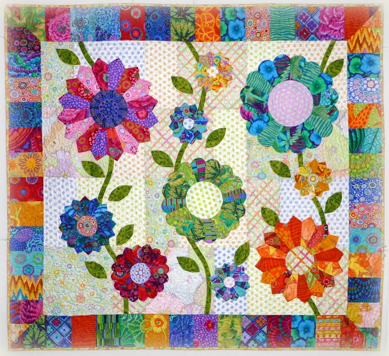 floral dresden plate quilt Dresden Plate Quilt Pattern