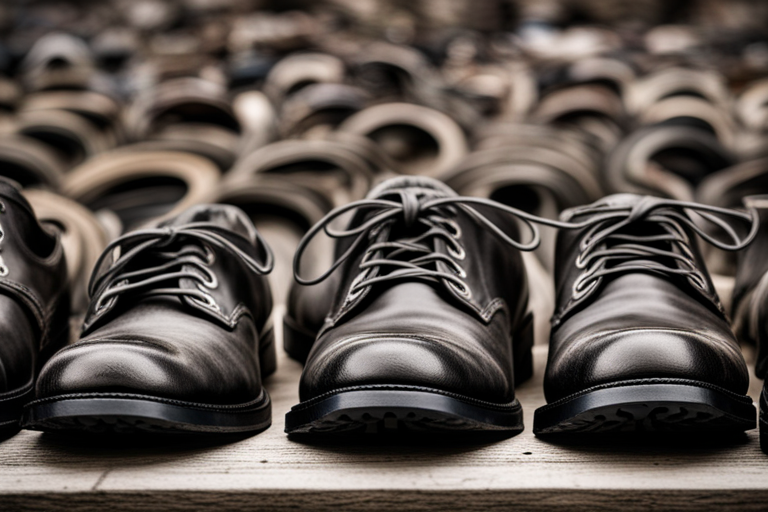 "Renewed Footwear: Eco-friendly shoes crafted from recycled tires"