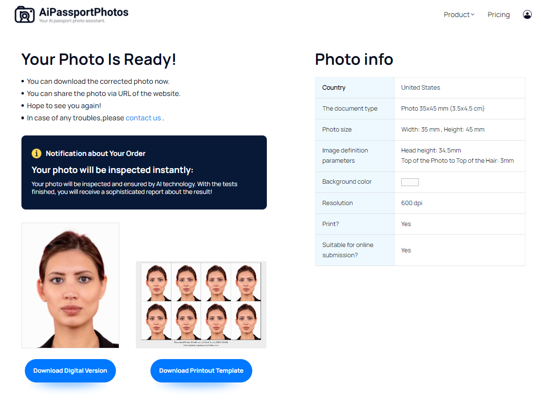 make your own passport photo at home with ai