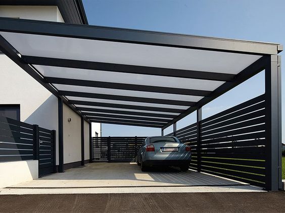 desain garasi rumah minimalis