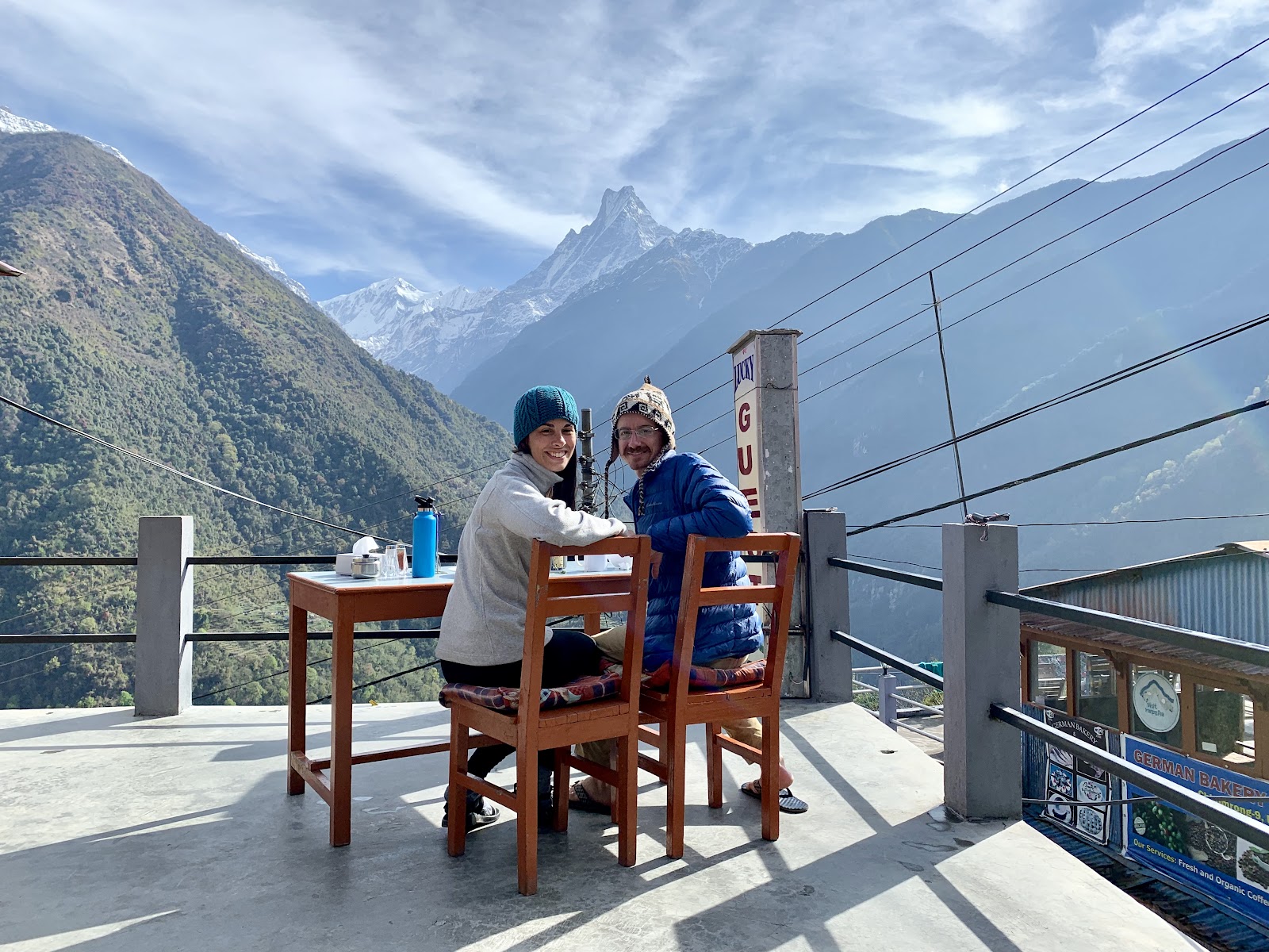 Morning views in Nepal