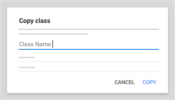 Enter class name