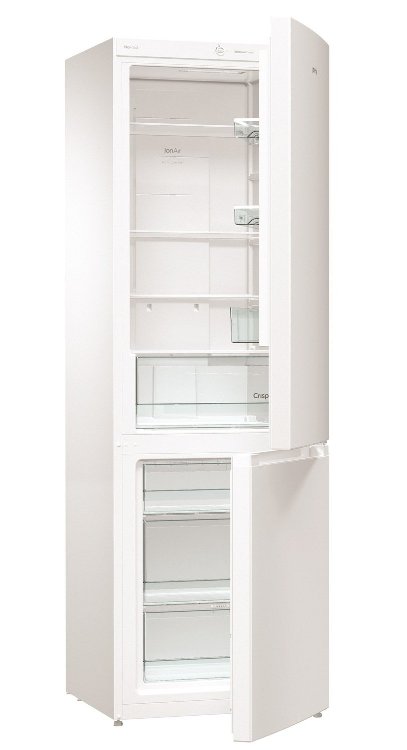 Распределение внутреннего пространства холодильника Gorenje NRK611PW4