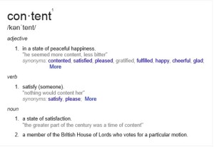 create an android app content