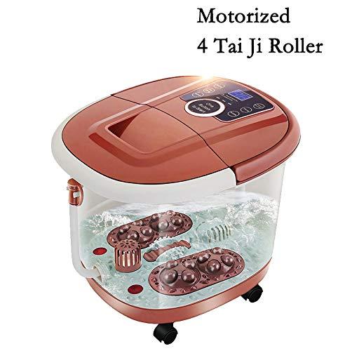 All in One Foot Spa Massage With Motorized Rolling Massage & 4 Pro-set Program -  Heating, Rolling Massage, Temperature Setting