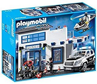 Playmobil PolicÃ­a- Mega Set, Ãºnica (9372)