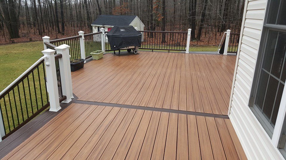 brown deck