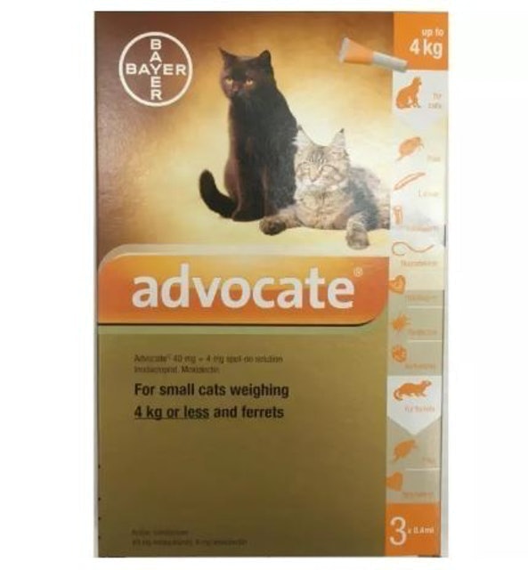 2. Bayer Advocate For Cats 