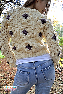 Crochet Cable Sweater - Crochet with Carrie