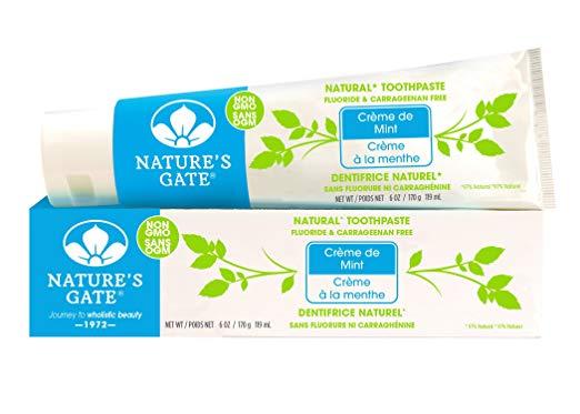 Nature’s Gate vegan toothpaste