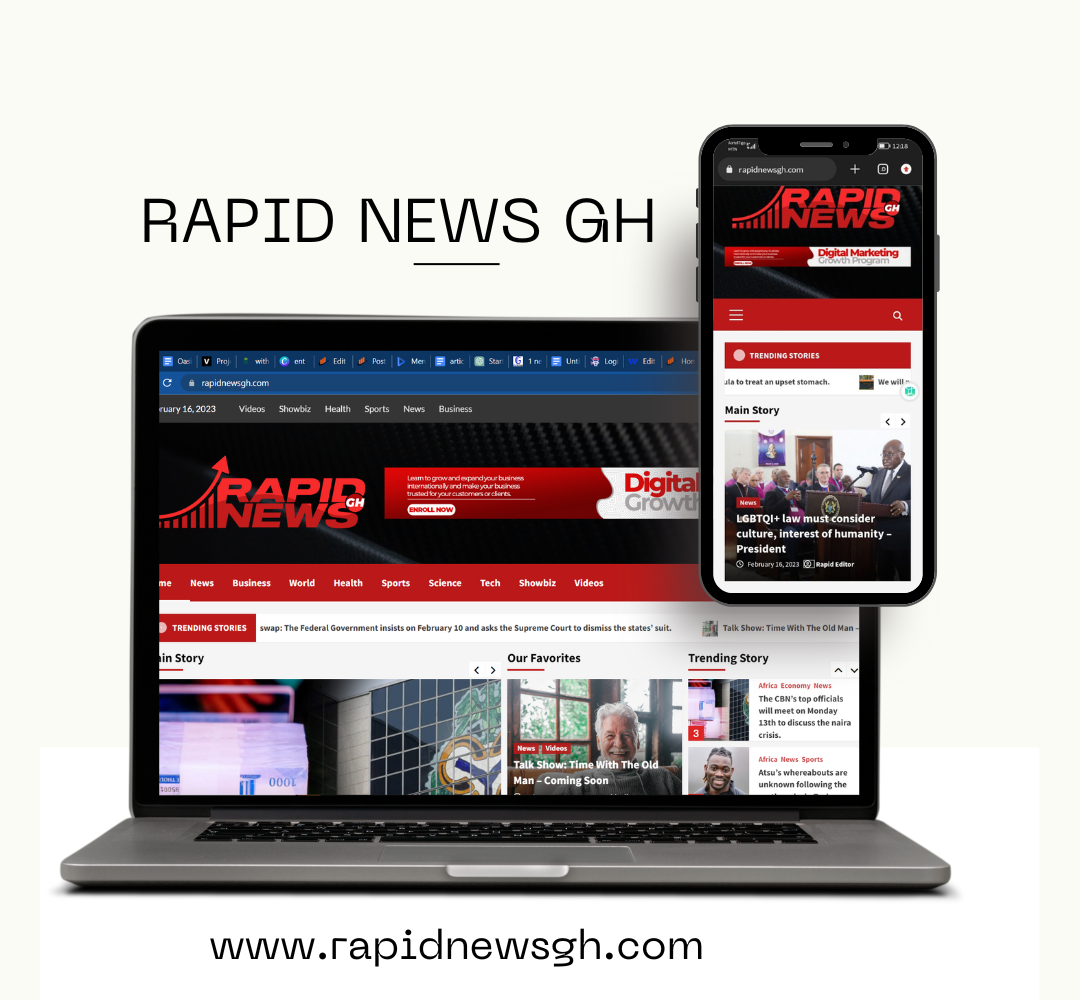 news blog website design in Ghana 