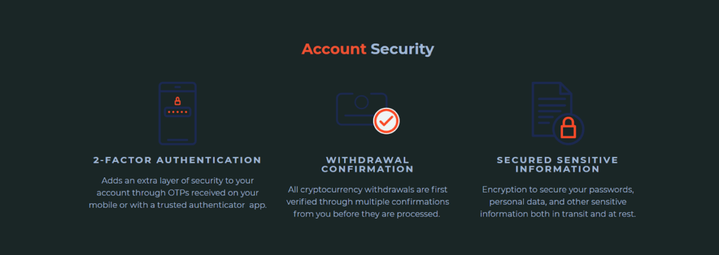 CoinDCX Account security