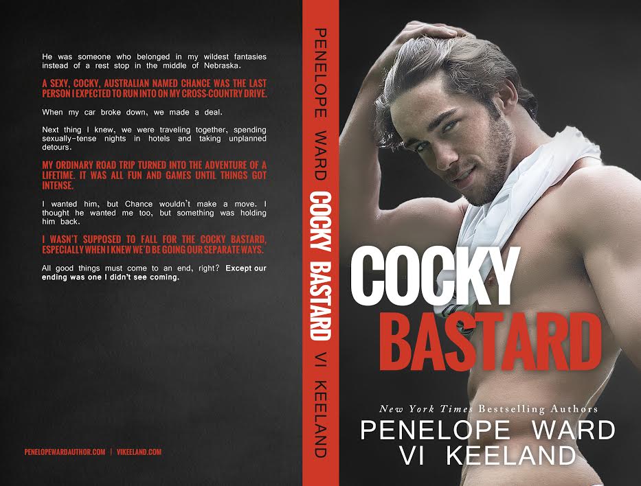 Cover Reveal: Cocky Bastard by Vi Keeland & Penelope Ward
