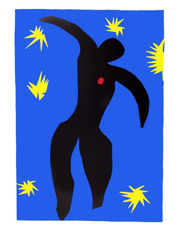 Henri Matisse, Icarus (from the book, Jazz), 1947.