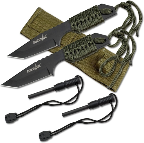 Survivor HK-106320 Fixed Blade Outdoor Knife - Best Cheap Survival Knife