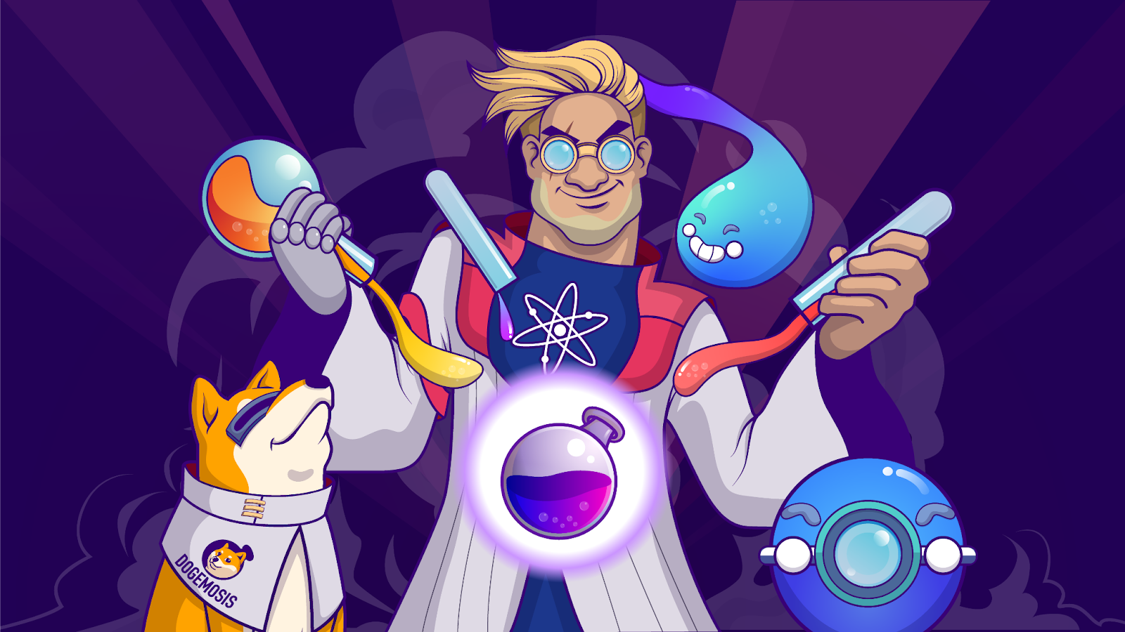 Blog OSMO Token Cartoon Graphic