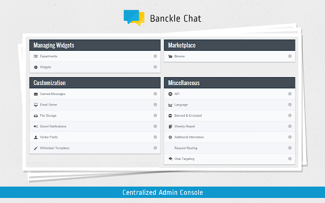 Screenshot of Banckle Chat