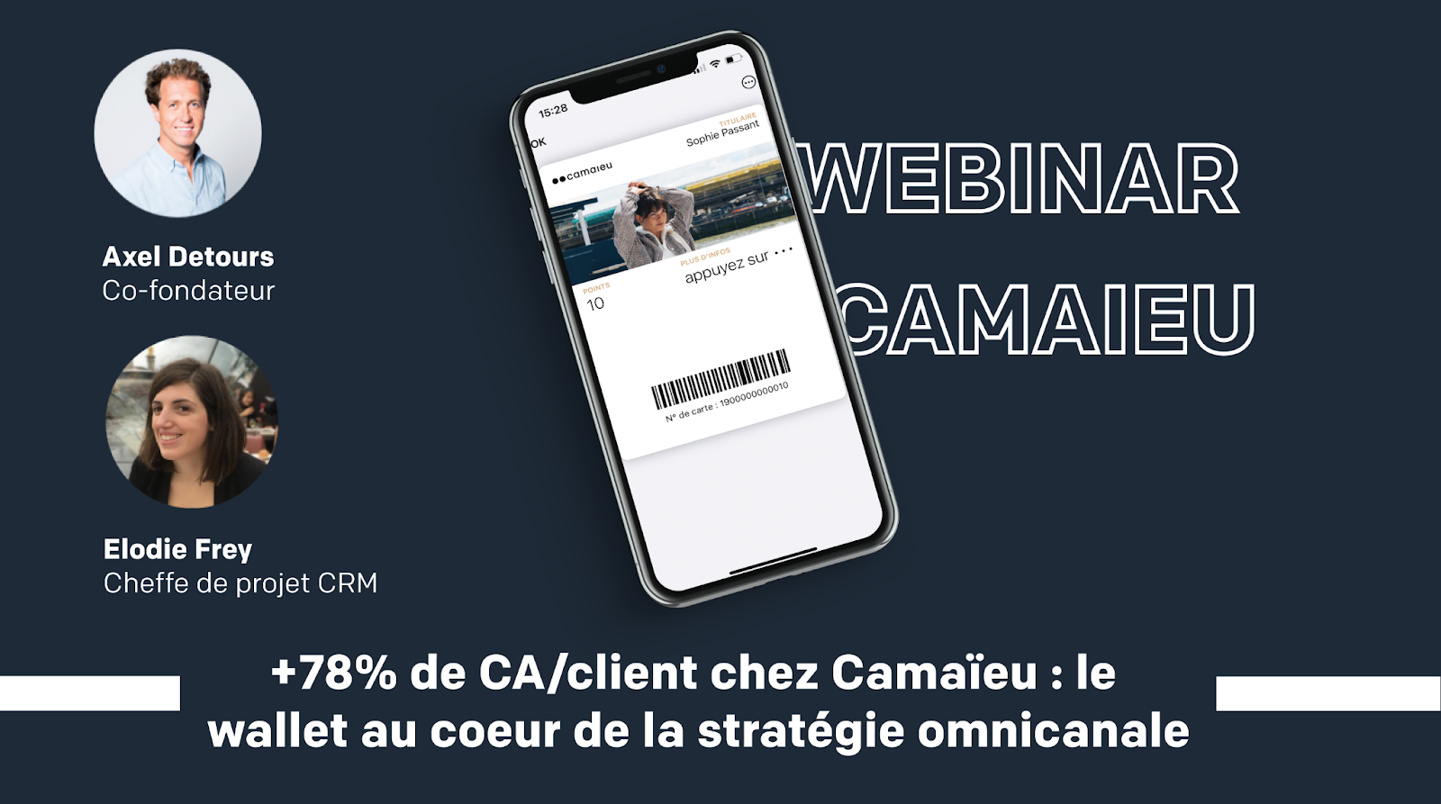 Camaïeu - Webinar Wallet Mobile