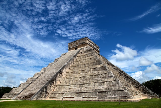 Temple of Kukulcan at chichen itza