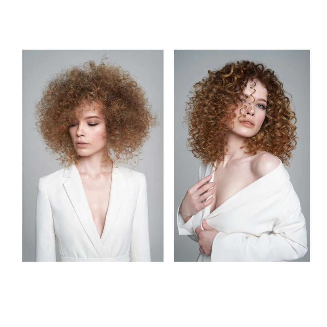 Curly hair