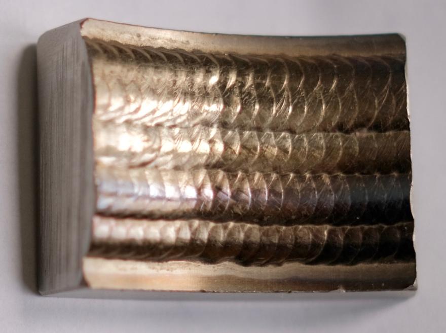 Picture of titanium alloy block