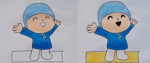 How To Draw Pocoyo