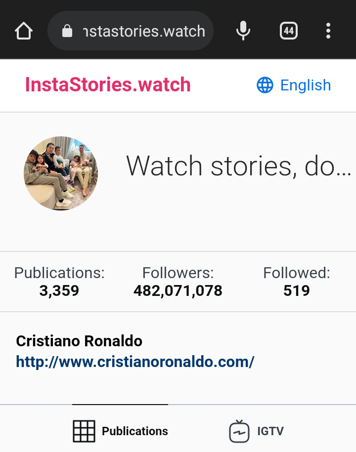 Instagram Stories View