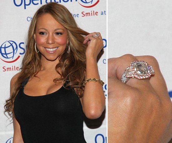 Non traditional celebrity engagement rings