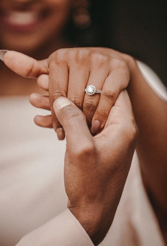anello di fidanzamento per proposta di matrimonio