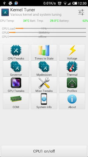 Kernel Tuner **root** apk