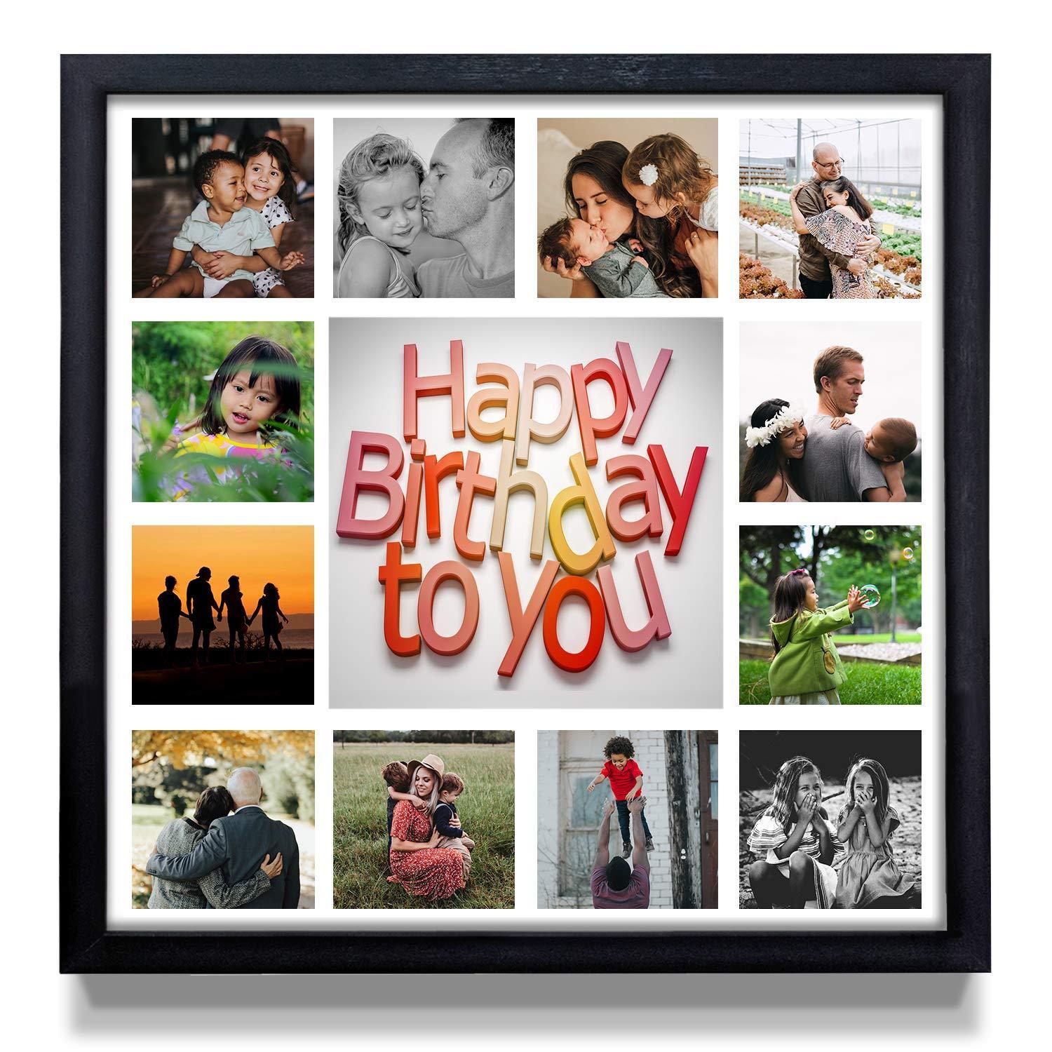 Buy Happy Birthday Collage Frame 12 X 12 Inches Online at Low Prices in India - Amazon.in