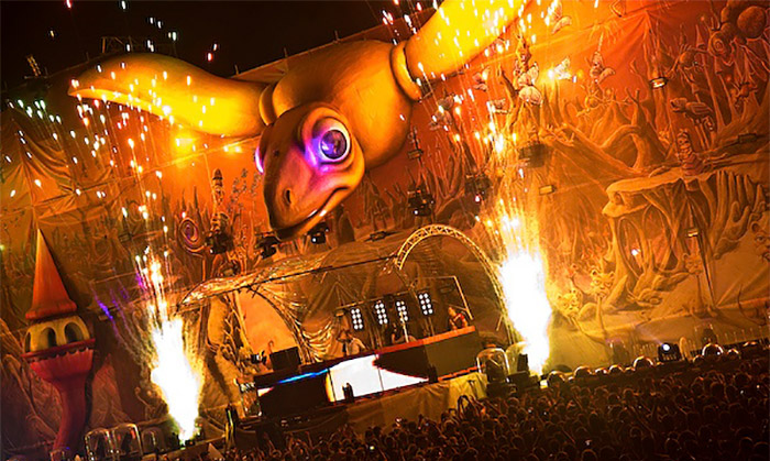 Tomorrowland main stage 2008