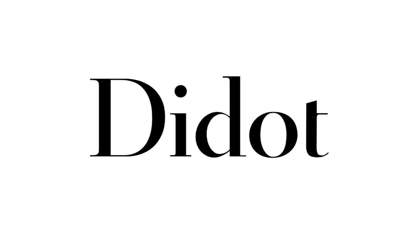 Przykład czcionki Didot