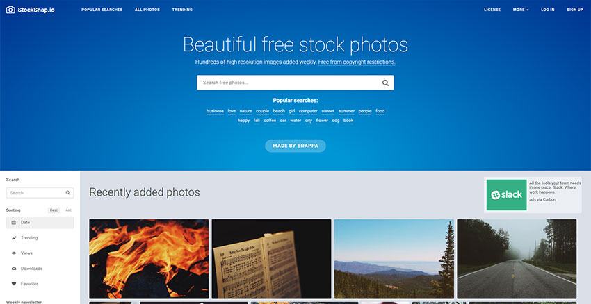 Stocksnap.io - Gran calidad de imágenes y variedad