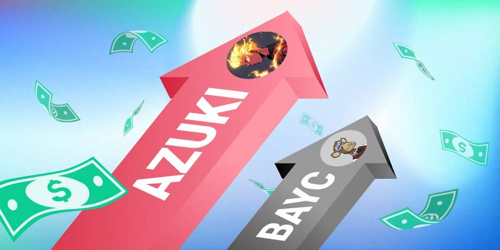 Tầm nhìn xa của Azuki: Doanh số bán hàng của Azuki đã vượt qua BAYC