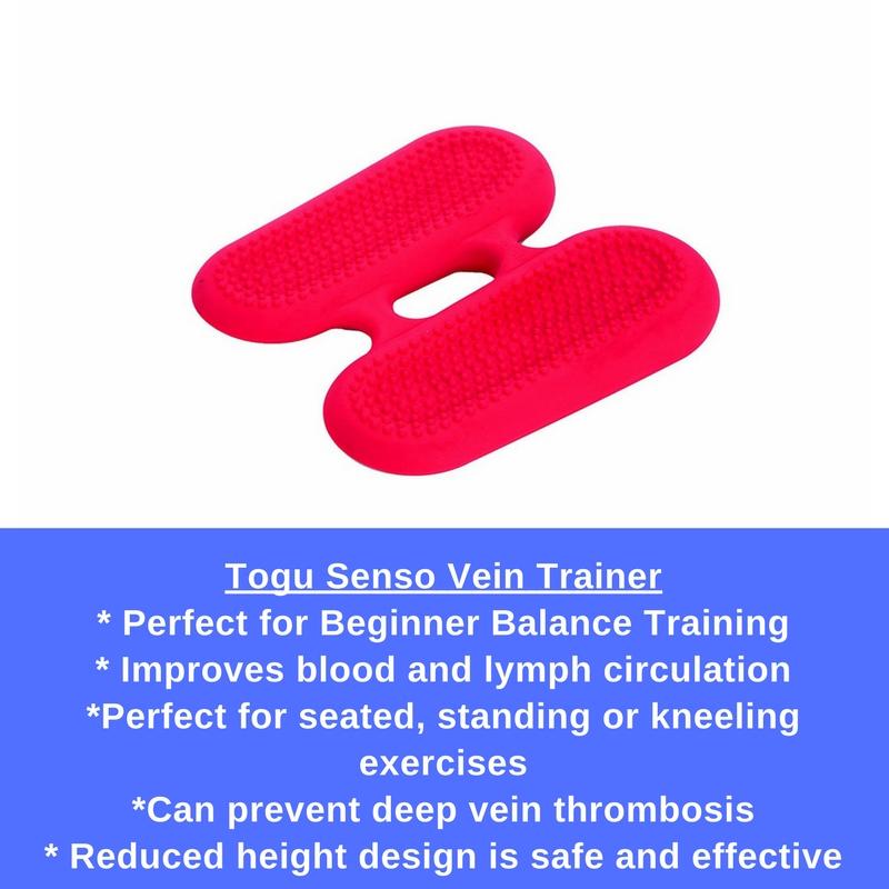 Senso trainer was designed to provide regulated stimulation which helps activate the necessary stabilizing muscles, ligaments and joints employed in static and dynamic balance.