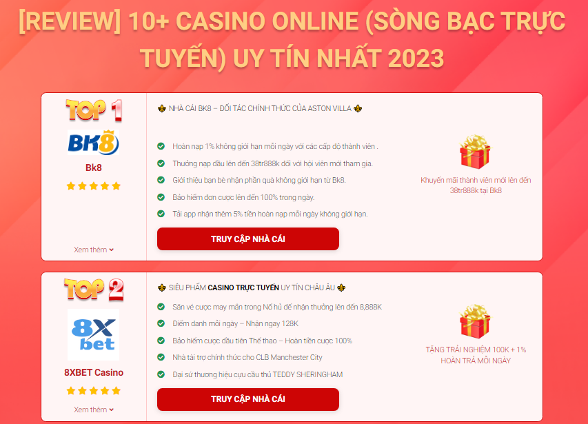 Kingbets.top: Tìm Hiểu và Đánh Giá Casino Trực Tuyến Hàng Đầu