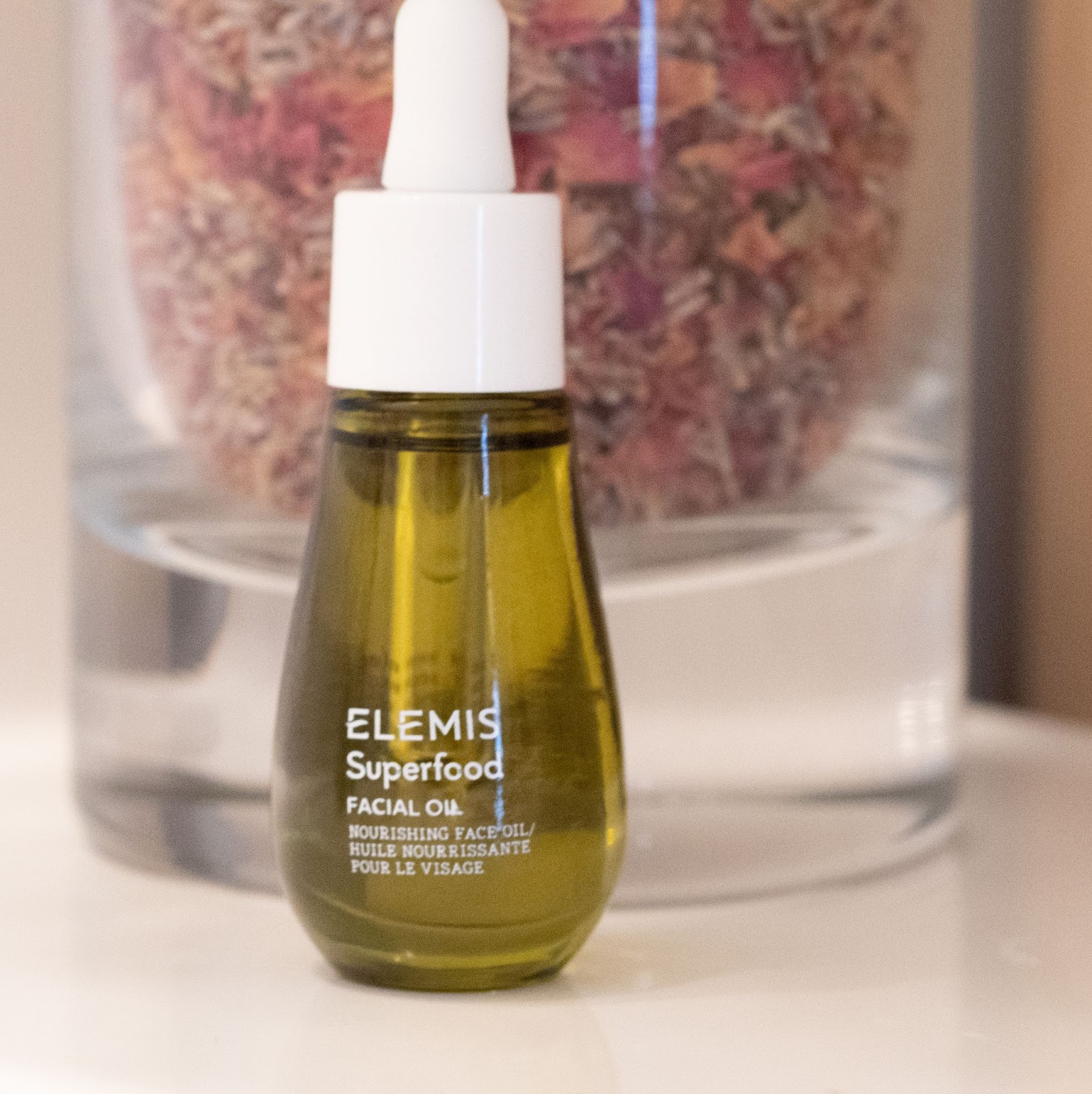 ELEMIS Skin Care Product Review - Superfood Facial Oil - Patience & Pearls