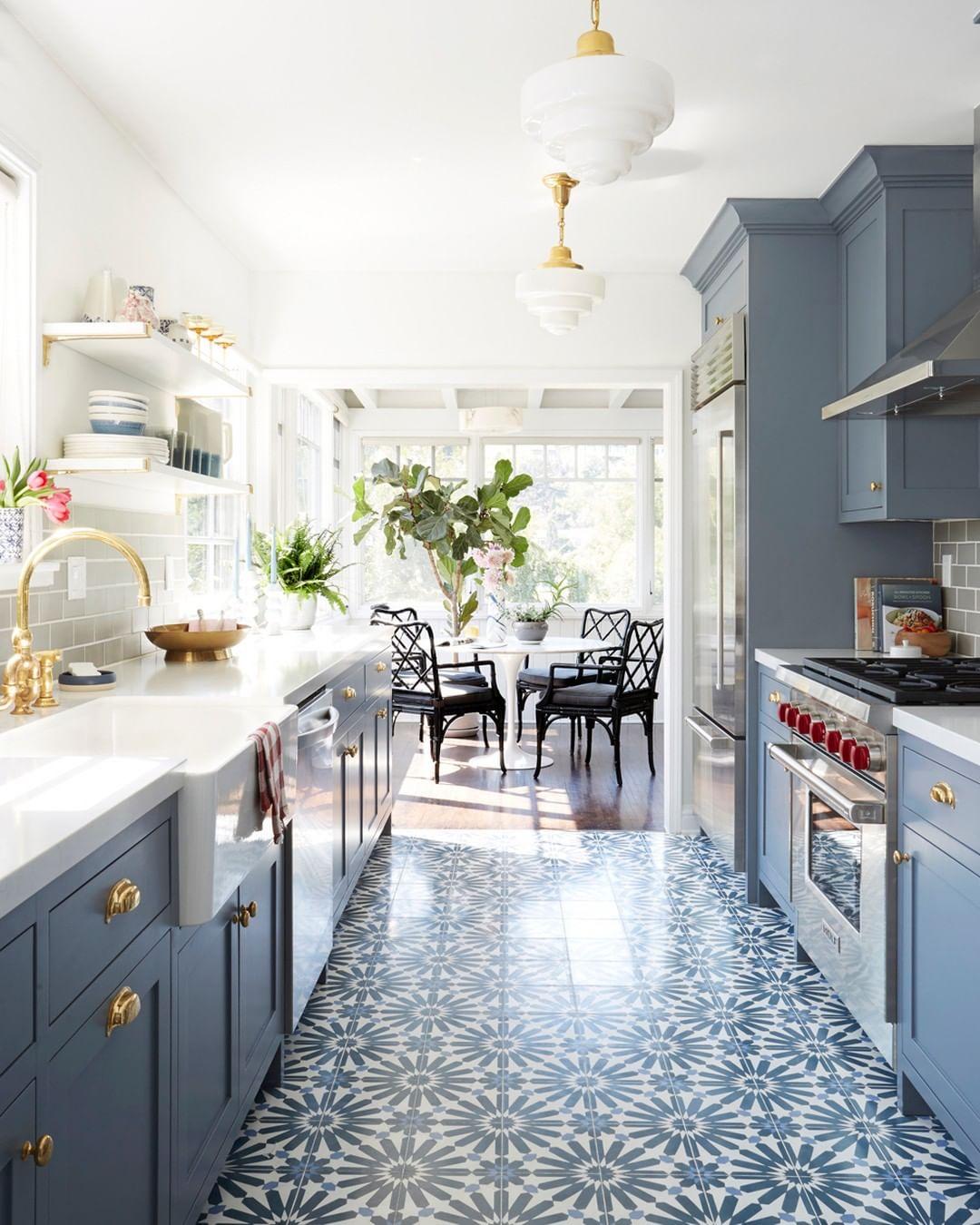 How to Create an Instagram-Worthy Kitchen - open flow to dining area