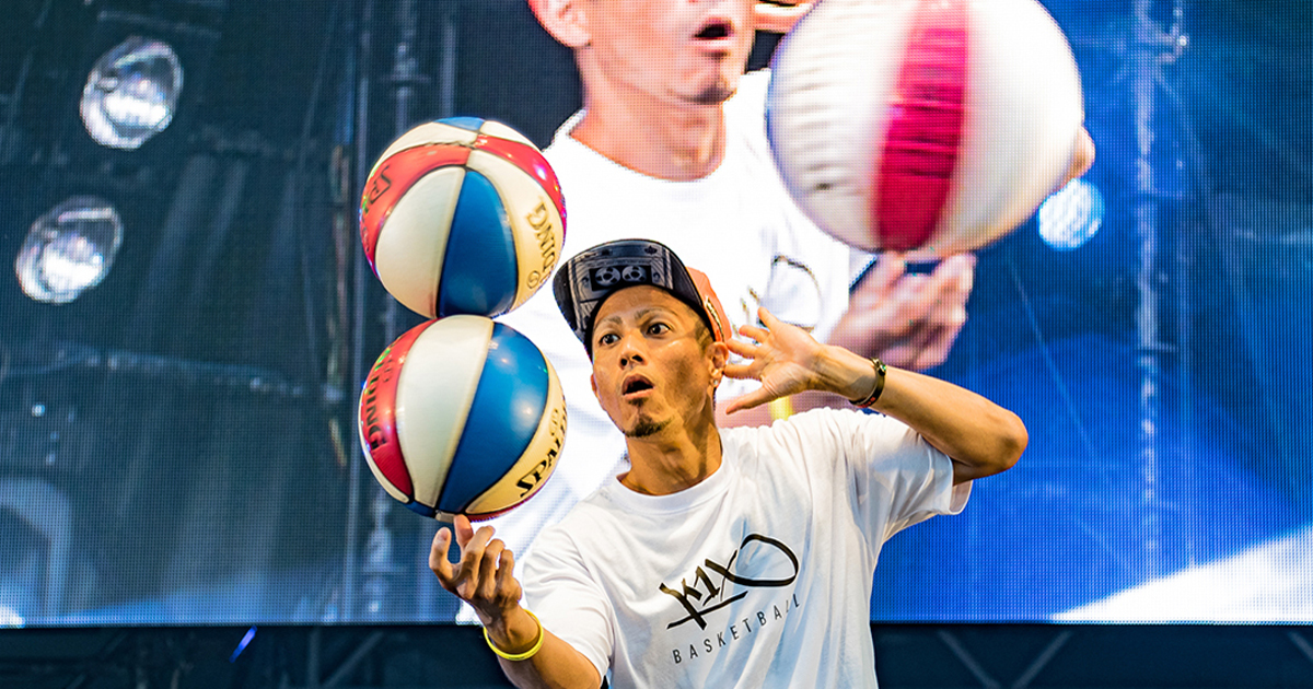 フリースタイルバスケットボールプレイヤーの紹介 Jj Hoops Japan Basketball Media