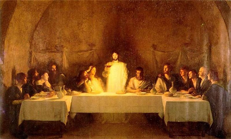 c0 NF The Last Supper, by Bouveret